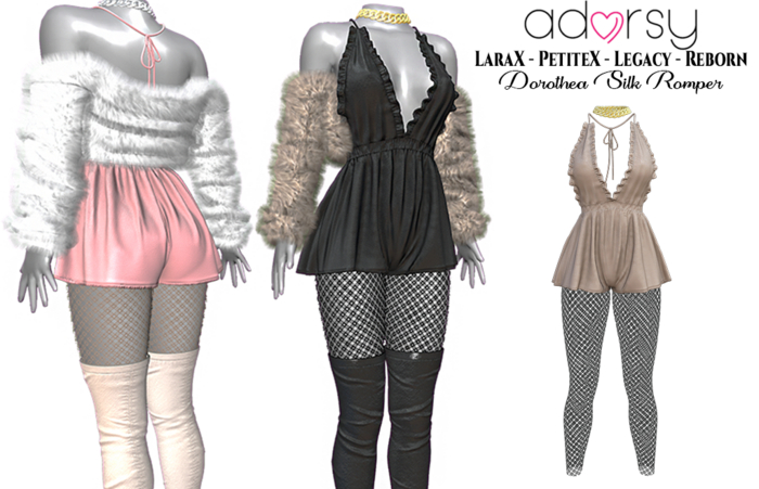adorsy - Dorothea Romper Brown - Lara X/Legacy/PetiteX/Reborn