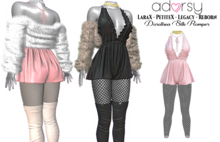 adorsy - Dorothea Romper Soft Pink - Lara X/Legacy/PetiteX/Reborn