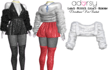 adorsy - Dorothea Fur Jacket White - Lara X/Legacy/PetiteX/Reborn