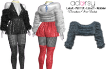 adorsy - Dorothea Fur Jacket Blue - Lara X/Legacy/PetiteX/Reborn