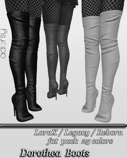 adorsy - Dorothea Boots DEMO - Lara X/Legacy/PetiteX/Reborn