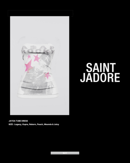 [SAINT JADORE] Jayda Tube Dress - A$AP