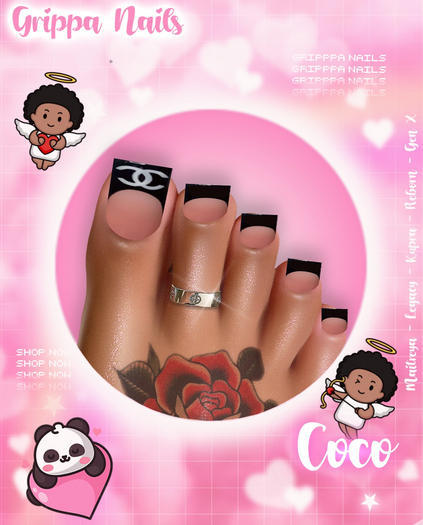 Grippa Pedi:: Coco Set