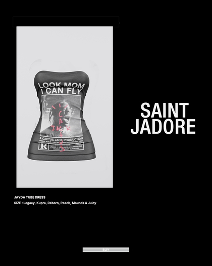 [SAINT JADORE] Jayda Tube Dress - Travis