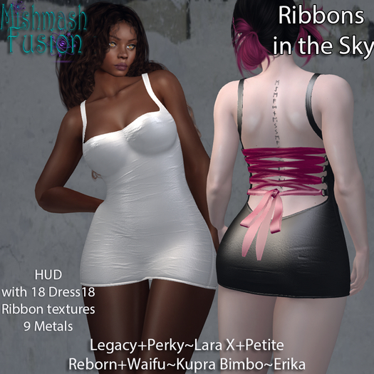 ~*MF*~ Ribbon in the Sky Dress (Add or Rez)
