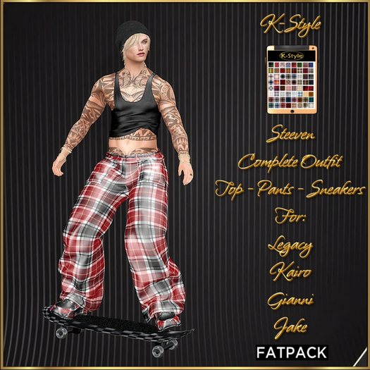 [K-Style] OUTFIT STEEVEN - FATPACK #4