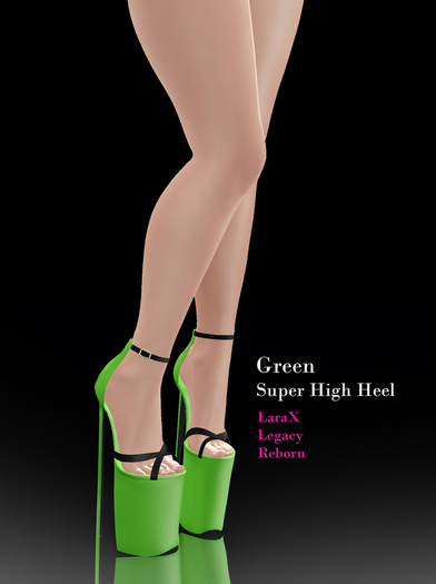 N.G ~ Green Super High Heel