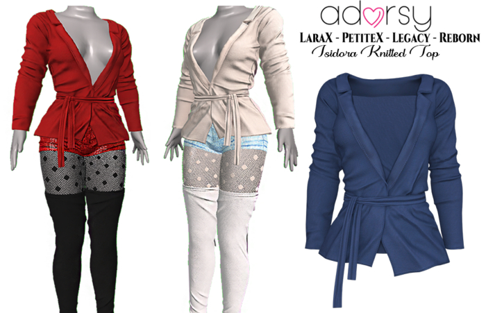 adorsy - Isidora Jacket Blue - Lara X/Legacy/PetiteX/Reborn