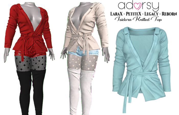 adorsy - Isidora Jacket Light Blue - Lara X/Legacy/PetiteX/Reborn