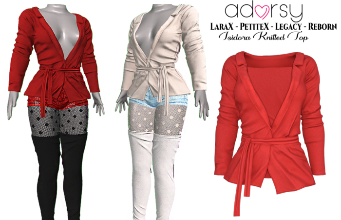adorsy - Isidora Jacket Red - Lara X/Legacy/PetiteX/Reborn