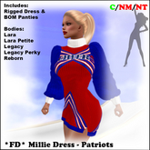 *FD* Millie Dress [Boxed] Patriots