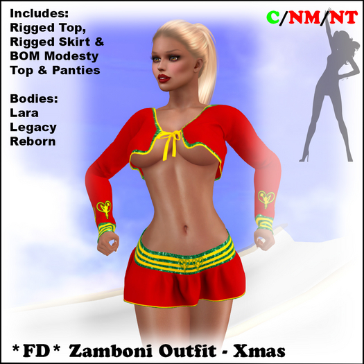 *FD* Zamboni Outfit [Boxed] Xmas