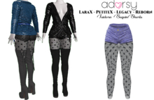 adorsy - Isidora Sequin Shorts Lilac - Lara X/Legacy/PetiteX/Reborn