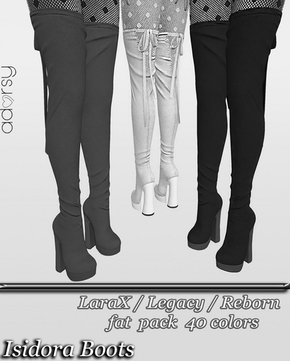 adorsy - Isidora Boots DEMO - Lara X/Legacy/PetiteX/Reborn