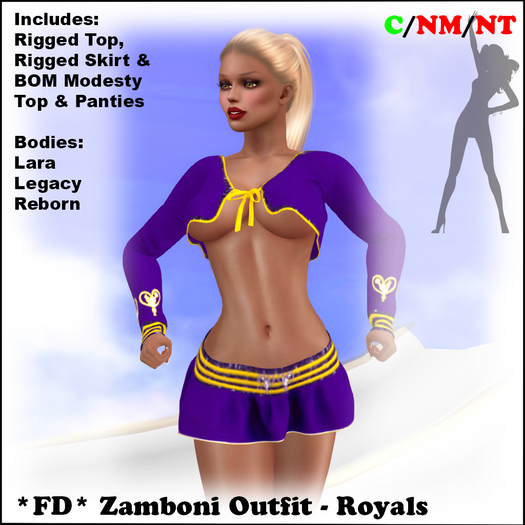 *FD* Zamboni Outfit [Boxed] Royals