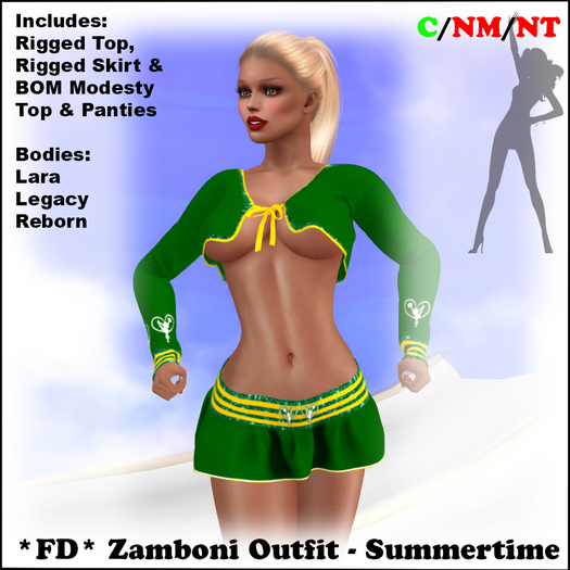 *FD* Zamboni Outfit [Boxed] Summertime