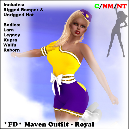 *FD* Maven Outfit [Boxed] Royal