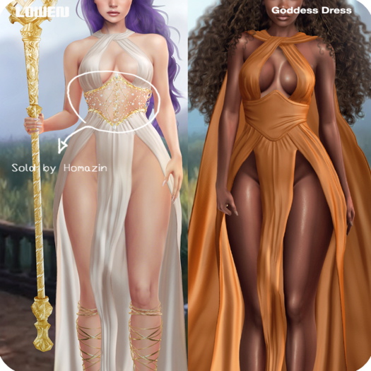 Lowen - Goddess Dress v2 [Pack01]