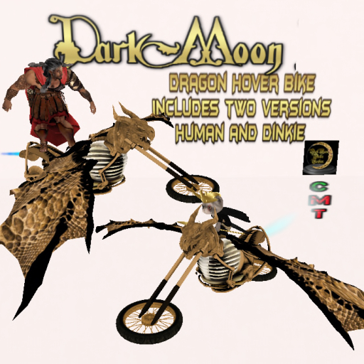 *DM* Dragon Hover Bike Gold