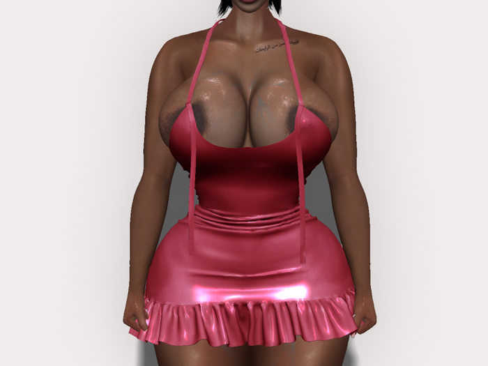 YENTEMENTS -  RUFFLE DRESS & TANK SS//22  [pink]