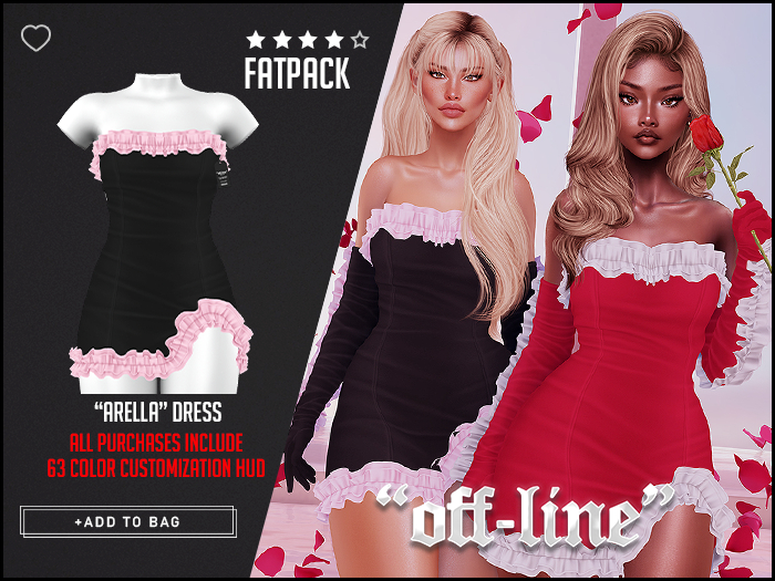 "Off-Line" x "Arella" Dress / Fatpack