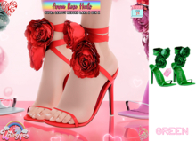 #UNIVERSA - Anna Rose Heels - Green - Kupra - Reborn - Legacy - GenX - LaraX