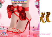 #UNIVERSA - Anna Rose Heels - Orange - Kupra - Reborn - Legacy - GenX - LaraX