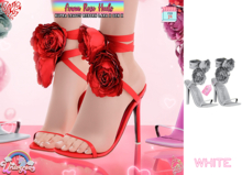 #UNIVERSA - Anna Rose Heels - White - Kupra - Reborn - Legacy - GenX - LaraX