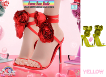 #UNIVERSA - Anna Rose Heels - Yellow - Kupra - Reborn - Legacy - GenX - LaraX