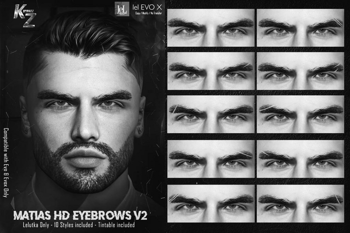 #DEMO [KZ] Matias V2 leLUTKA HD Eyebrows - EVO & EVOX