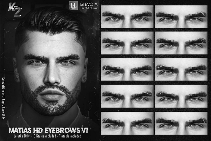 #DEMO [KZ] Matias V1 leLUTKA HD Eyebrows - EVO & EVOX