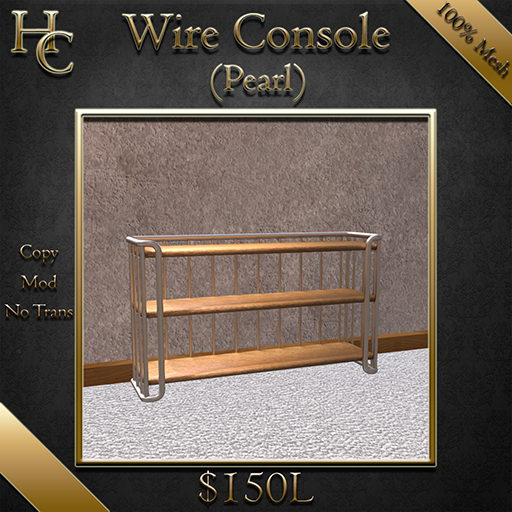 [HC] Wire Console - Pearl