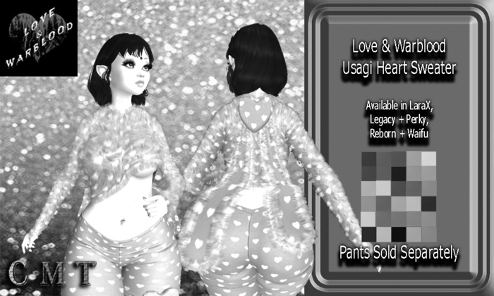 L&W DEMO Usagi Heart Sweater