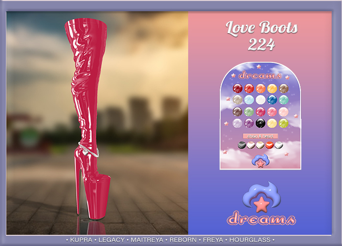 - DS - Love Boots 224 - FATPACK - [ADD]