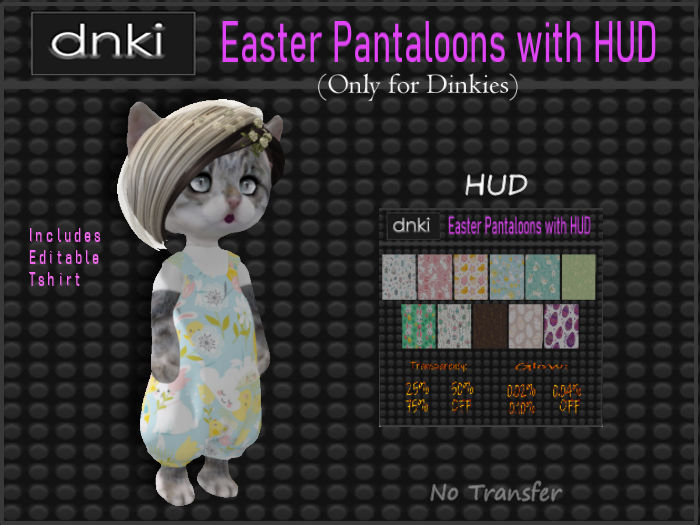 DNKI Easter Pantaloon with HUD