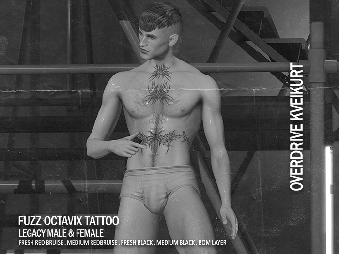 OVERDRIVE KVEIKURT - FUZZ  OCTAVIX TATTOO DEMO