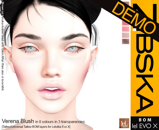 Zibska Evo X ~ Verena Blush Demo