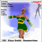 *FD* Fleur Outfit [Boxed] Summertime