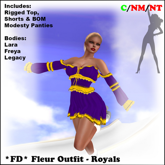 *FD* Fleur Outfit [Boxed] Royals
