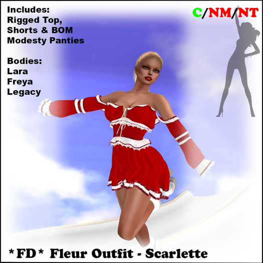 *FD* Fleur Outfit [Boxed] Scarlette