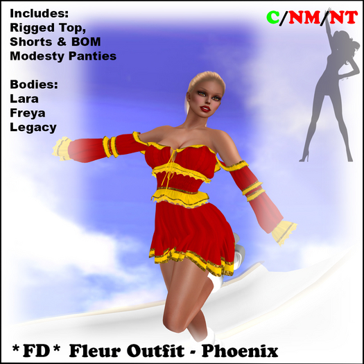 *FD* Fleur Outfit [Boxed] Phoenix