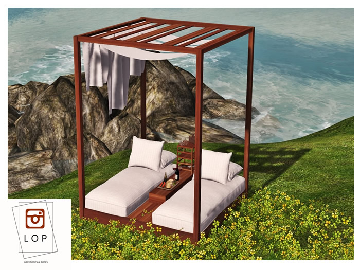 LOP Day Break Canopy Sunbed
