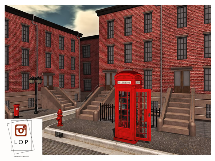 LOP London Street Backdrop