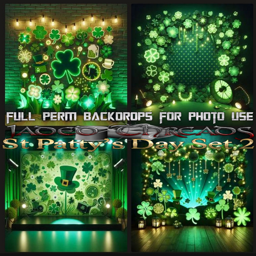 (JT)  St Pattys Day BG Set 2 Add