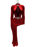aprelle beyonce dress red