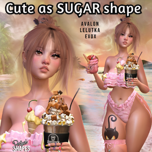 *PS* - Cute as SUGAR Shape - For Lelu EVOX AVALON + Lara X