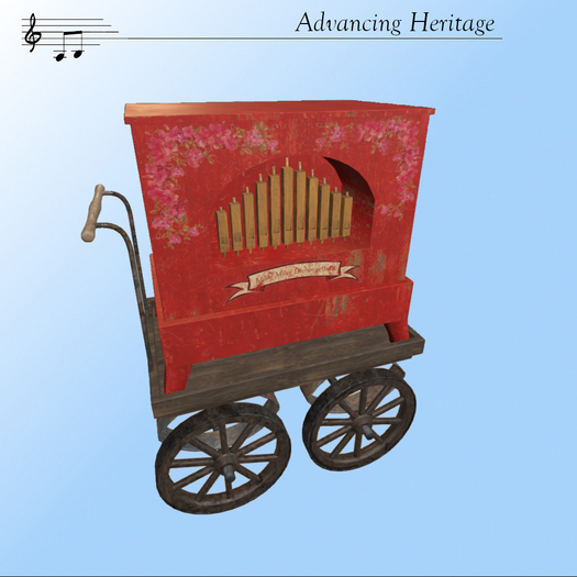 Barrel Organ AH red aged