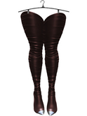 aprelle beyonce boots chocolate