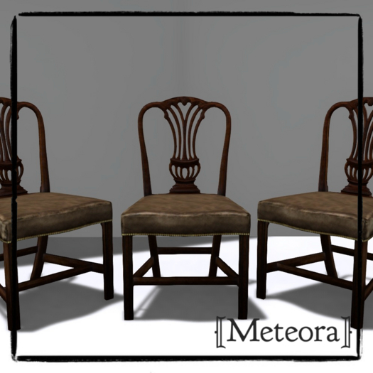 [M] Chippendale Chair (Sand)