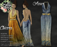 *LE* Chiara Aqua - Greek / Roman Toga